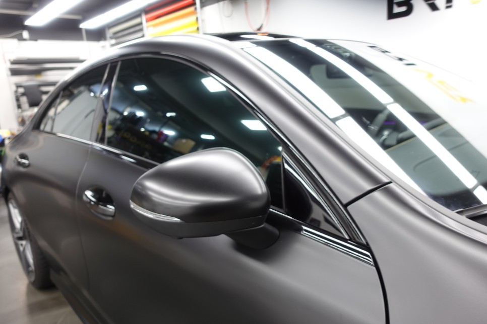 벤츠 cla 45s amg 유광블랙과 무광블랙 당신의 선택은