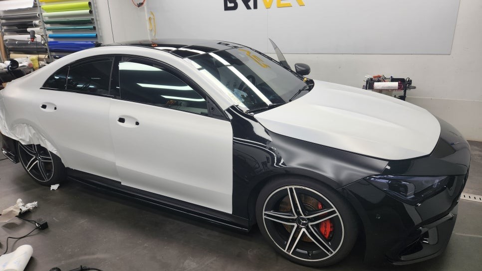 돌고돌아 다시 브리버를 찾은 벤츠 CLA250 전체랩핑