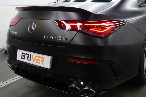 벤츠 cla 45s amg 유광블랙과 무광블랙 당신의 선택은
