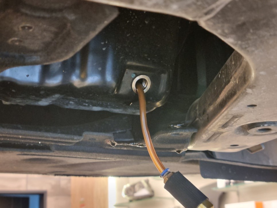 [덱스크루 울산남구점]현대 쏘나타DN8 센슈어스 합성유 엔진오일 마놀 에너지 프리미엄 5W30