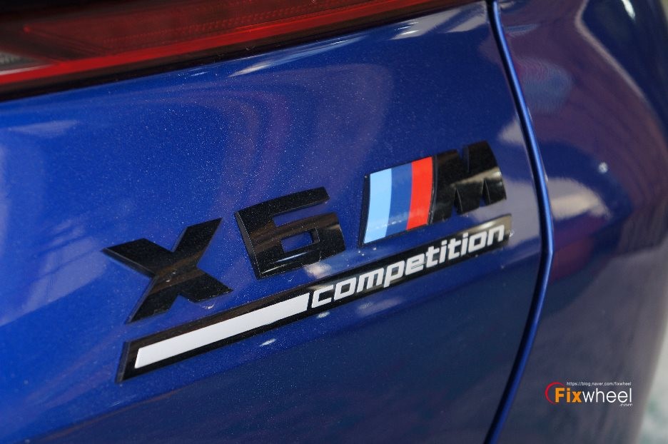 BMW X6M 컴페티션 휠복원