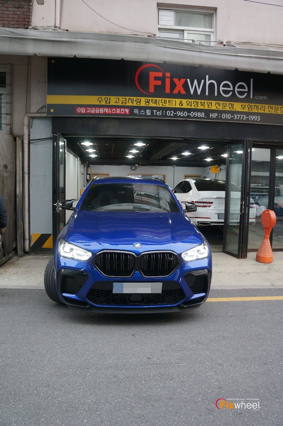 BMW X6M 컴페티션 휠복원