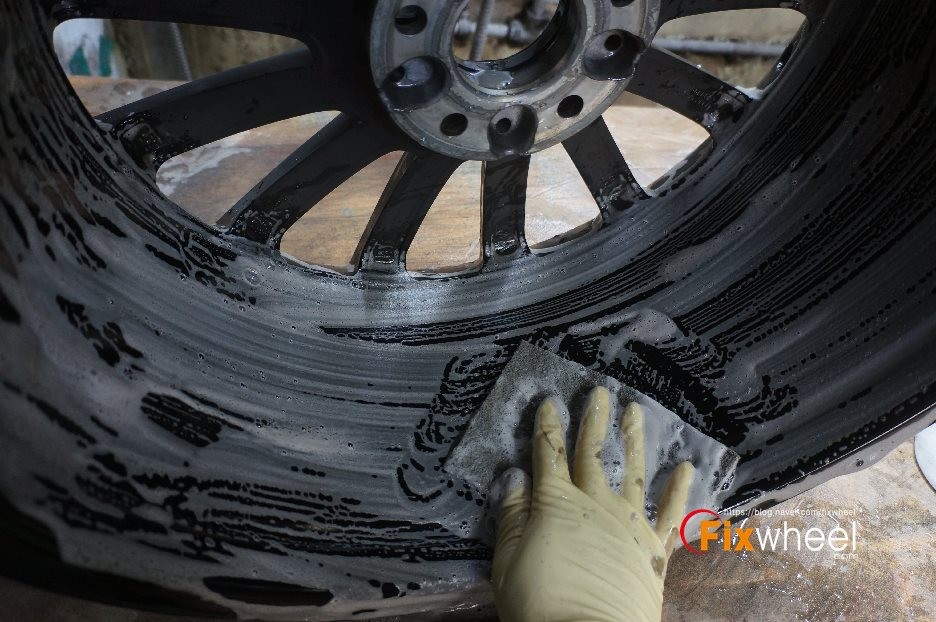 [벤츠 CLS 250d] 휠복원 & 다이아몬드커팅 / 하남시 풍산동