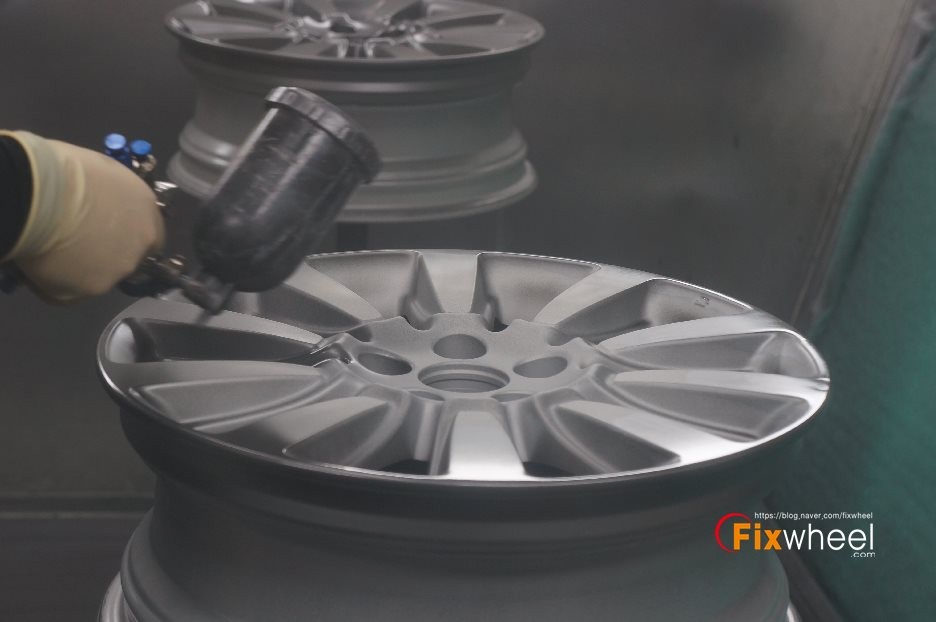 [휠도색 & 건메탈] 토요타 시에나 / 하남시 풍산동