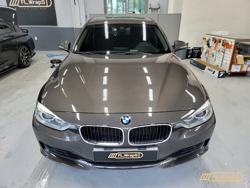 BMW 3시리즈(f30) 실내 무광카본랩핑 - 미사랩핑/하남랩핑/위례랩핑/플랩스(FL.WrapS)