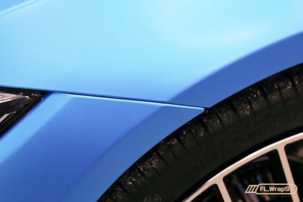 BMW 420d 그란쿠페 사틴오션쉬머 전체랩핑 - 플랩스(FL.WrapS) / 하남랩핑, 미사랩핑, 성남, 강동구/송파 랩핑