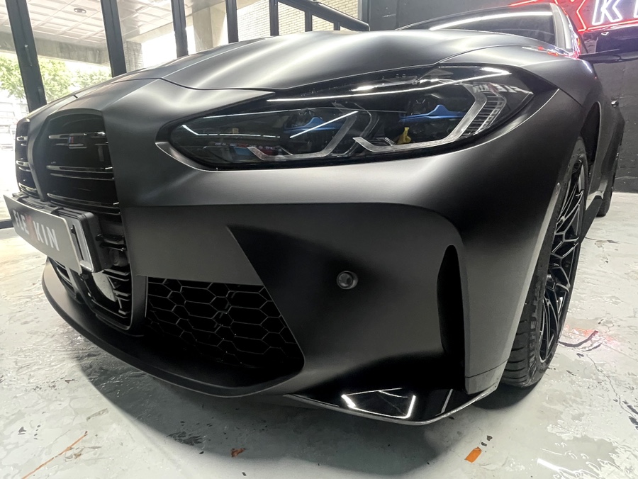무광 PPF 시공으로 BMW M4 (G82) 컨버터블 블랙 에디션 시공! / 대구 남구