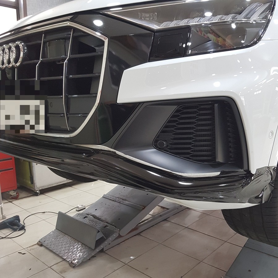 대구 크롬죽이기 아우디Q8 부분랩핑 시공 후기 / 대구 남구