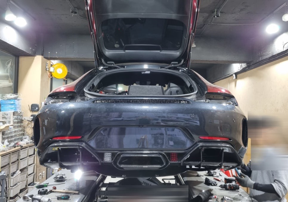 서울 / 벤츠 AMG GT 카본 바디킷 튜닝 후 AMG GTR 변신 완료 / 강남.송파.서초.동작.강동