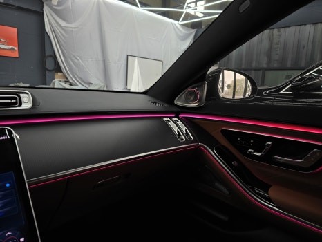 광주 벤츠레트로핏 ] 벤츠 W223 s450 - 액티브 엠비언트 & 4d부메스터 