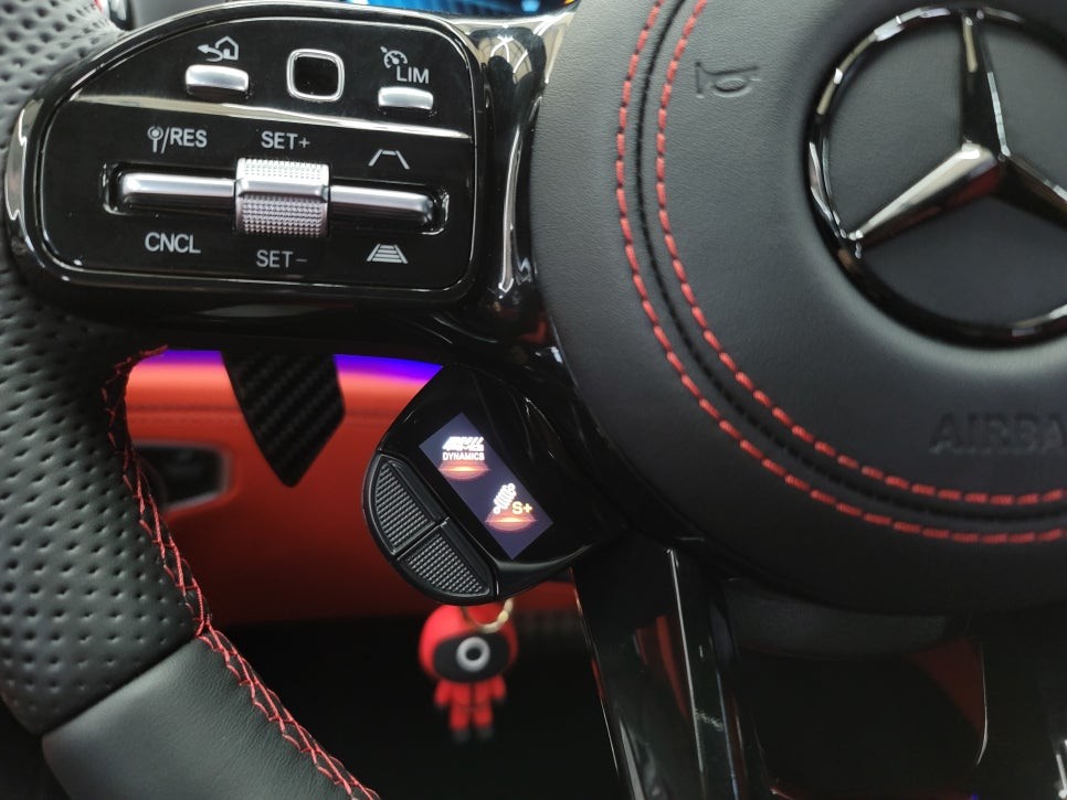 벤츠GT 43amg - 어질리티 셀렉트, 계기판 상단 엠비언트, 리어송풍구엠비언트