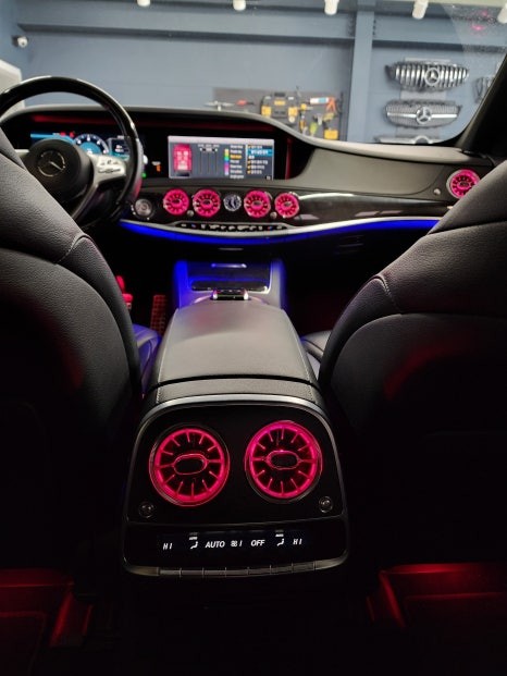 벤츠 S350d - 송풍구엠비언트  