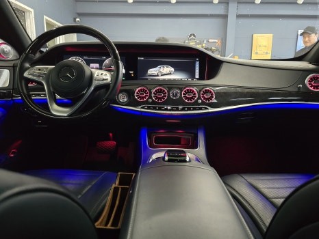 벤츠 s클래스 - 송풍구 엠비언트 & 3D 부메스터  