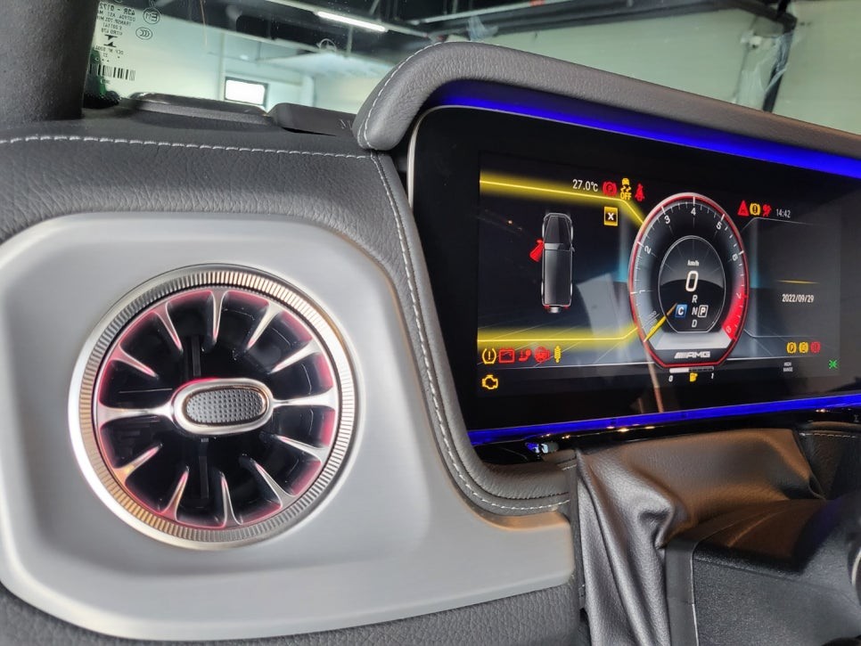 벤츠G63amg - 송풍구 엠비언트 