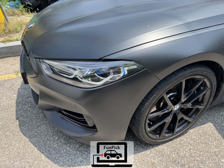 BMW코딩 2025년식 G16 M850i 8시리즈 순정상태의 배기에서 팝터지는 DME롤백작업