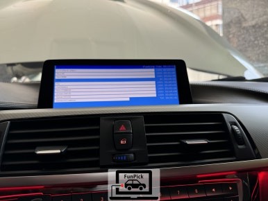 BMW카플레이 2018년식 F33 430i 4시리즈 컨버터블 애플카플레이 풀스크린 활성화