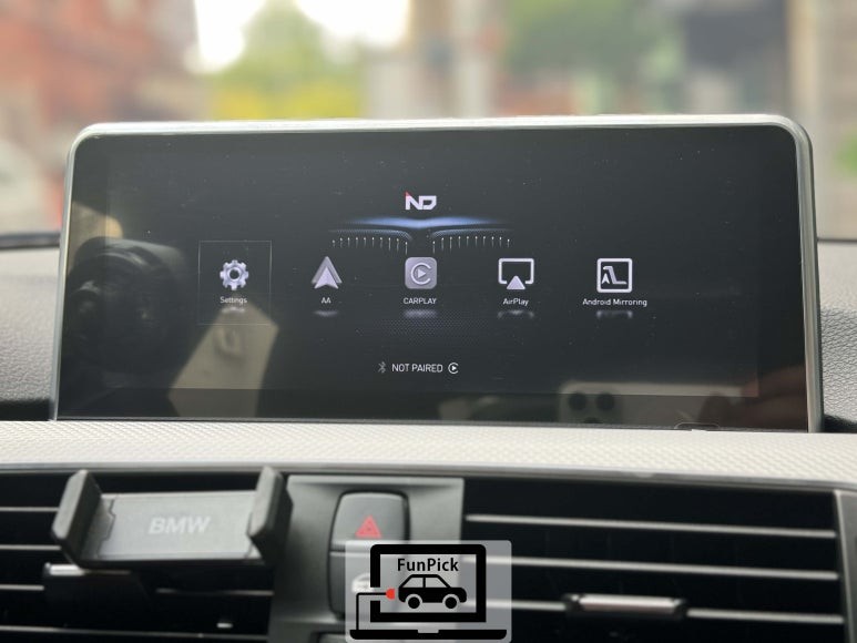 BMW카플레이 2016년식 F30 3시리즈 터치mmi 모듈시공 및 풀코딩