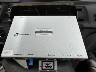 BMW안드로이드 18년식 F33 428i 컨버터블 비터치mmi 안드로이드오토 활성화