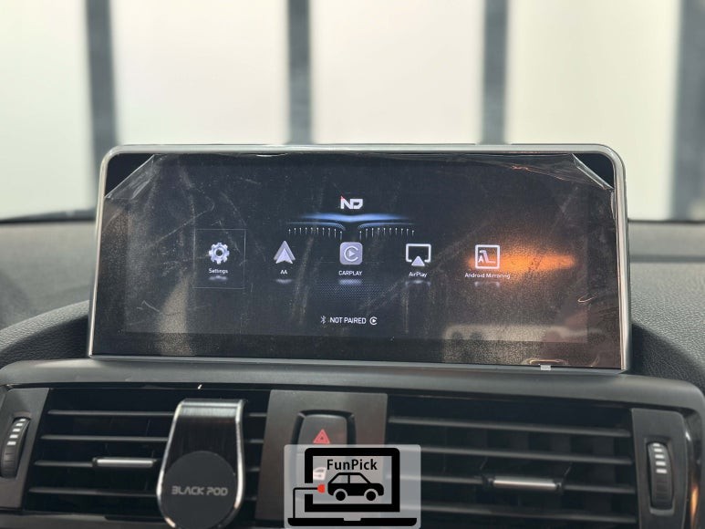 BMW안드로이드오토 2013년식 F20 120d 1시리즈 터치mmi 모듈시공 및 풀코딩 후방카메라 교체