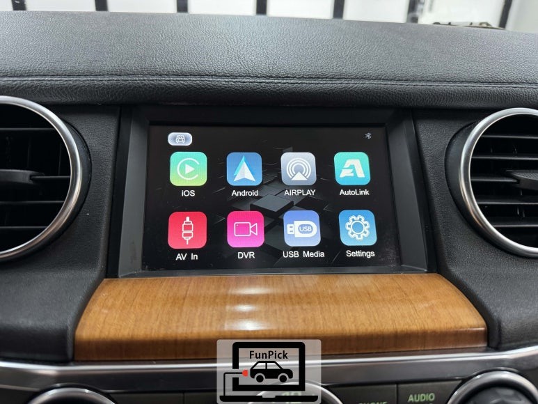 랜드로버 디스커버리4 12년식 애플카플레이 시공 (feat.터치지원mmi 모듈장착)