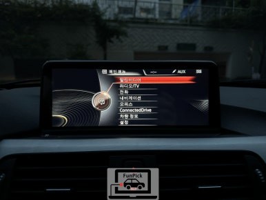 BMW카플레이 2014년식 F30 3시리즈 터치mmi 모듈시공 및 풀코딩