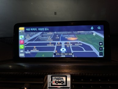 BMW카플레이 2014년식 F30 320d 3시리즈 터치mmi 모듈시공 (애플카플레이) 및 풀코딩