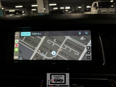 BMW카플레이 16년식 F10 520d 5시리즈 mmi 카플레이 모듈 장착