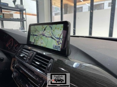 BMW카플레이 2014년식 F32 4시리즈 터치mmi 모듈시공 및 풀코딩