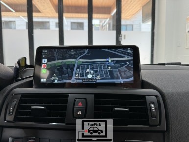 BMW카플레이 2015년식 F20 118d 1시리즈 터치mmi 모듈시공 및 풀코딩