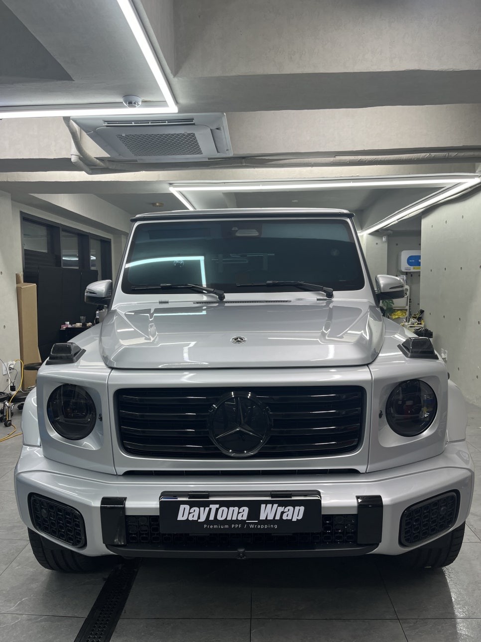 [벤츠 G450d] 지바겐 크롬죽이기 & 스모그 필름 시공으로 나이트 패키지 완벽 구현! | 데이토나랩 / 송파구 가락동