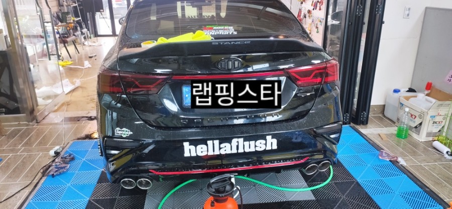 경주랩핑스타)k3 후미등 스모그ppf필름 / 경주시 성동동