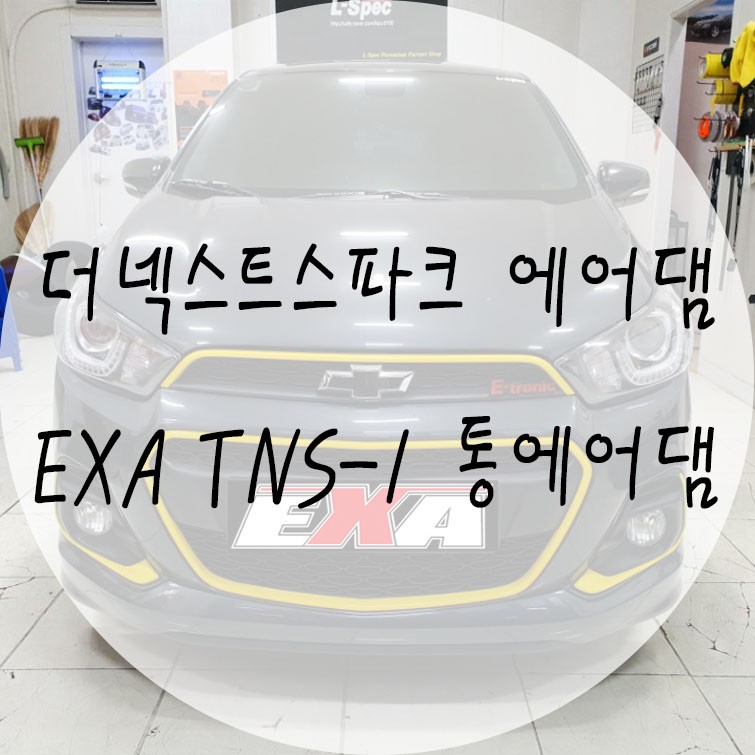 [대구에어댐] 더넥스트스파크 에어댐시공 EXA TNS-1통범퍼 / 대구 달성군 화원읍