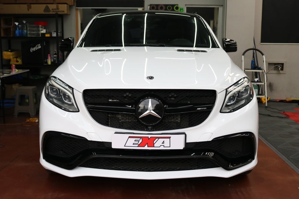 대구 EXA 벤츠 GLE 63s AMG 흰색 랩핑 / 대구 달성군 화원읍