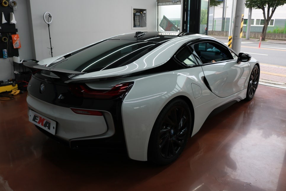 [EXA][대구랩핑전문] BMW I8 전체랩핑 + 랩핑제거 시공 대구랩핑교육 대구랩핑 EXA / 대구 달성군 화원읍