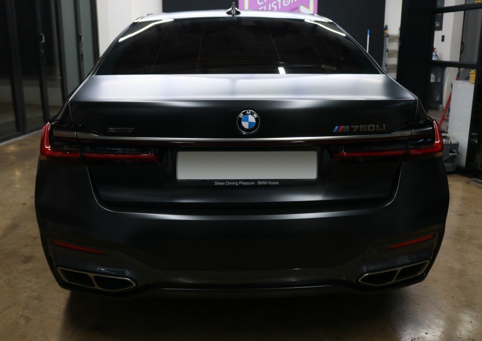 랩핑 잘하는 곳 BMW M760Li 대구 EXA 침산점 챈스커스텀 / 대구 달성군 화원읍