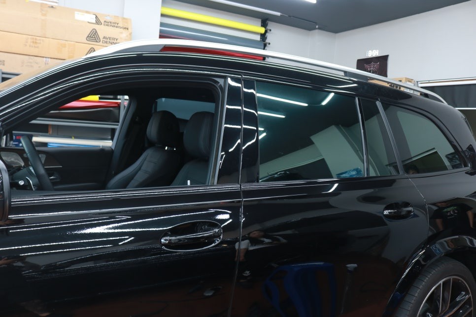 벤츠 GLS 400D 크롬딜리트 (크롬죽이기) 부분랩핑 시공 후기 대구랩핑 / 대구 달성군 화원읍