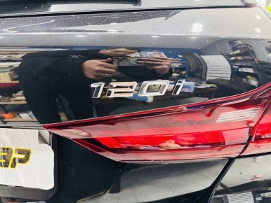 BMW 120i, 블랙 레터링 & 라이트 PPF로 힙스터 변신! (고양 일산 서울 랩핑 전문)