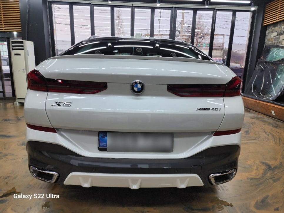 용인썬팅추천! BMW X6 최적 하버캠프 세라믹본드