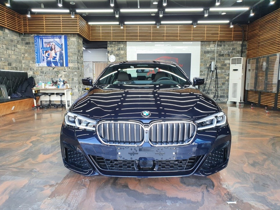 경기남부 / 인천썬팅 BMW 530i썬팅 비금속필름 전파방해0% 무아래현상 X 하버캠프 시공 / 경기 용인 / 성남.용인.이천