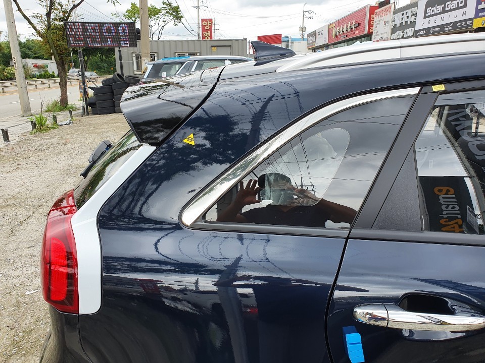 용인 니로하이브리드 신차검수 시트불량,기스,트렁크트리불량 / 경기 용인