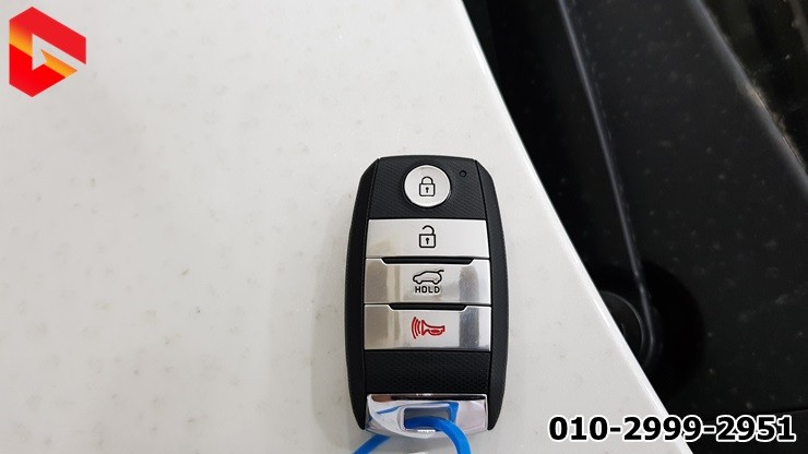 기아 니로 하이브리드 순정형 원격시동 마이키프리미엄 경보기 장착 / 청주 신봉동