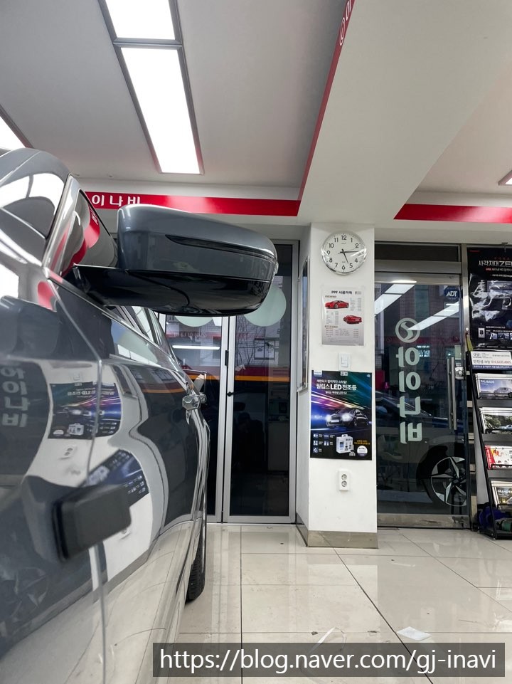 [BMW 520D 5 시리즈 아이나비 4CH 블랙박스 설치]#주차녹화 수입차 전문장착