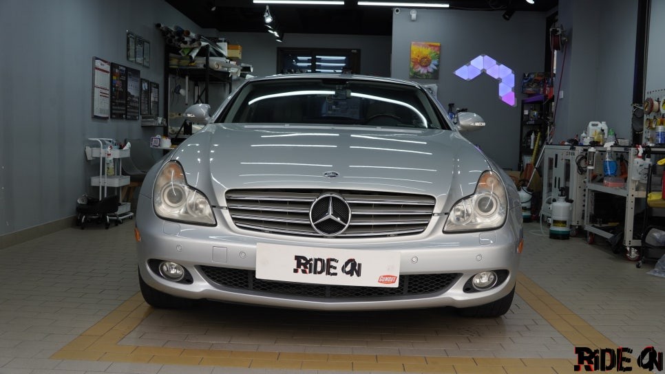 W219 CLS350 유쉴드 어비스 재시공! 남양주 틴팅 재시공 라이드온