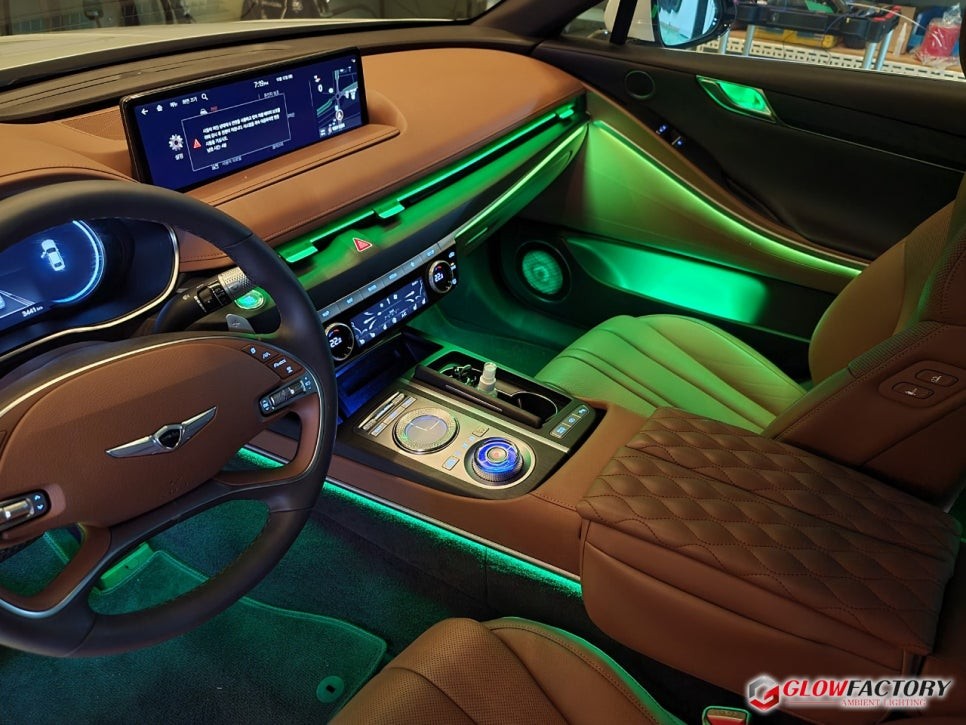 올뉴G80 엠비언트 제네시스에는 역시 무빙 모션 엠비언트 풀시공 / 전주 덕진구 장동