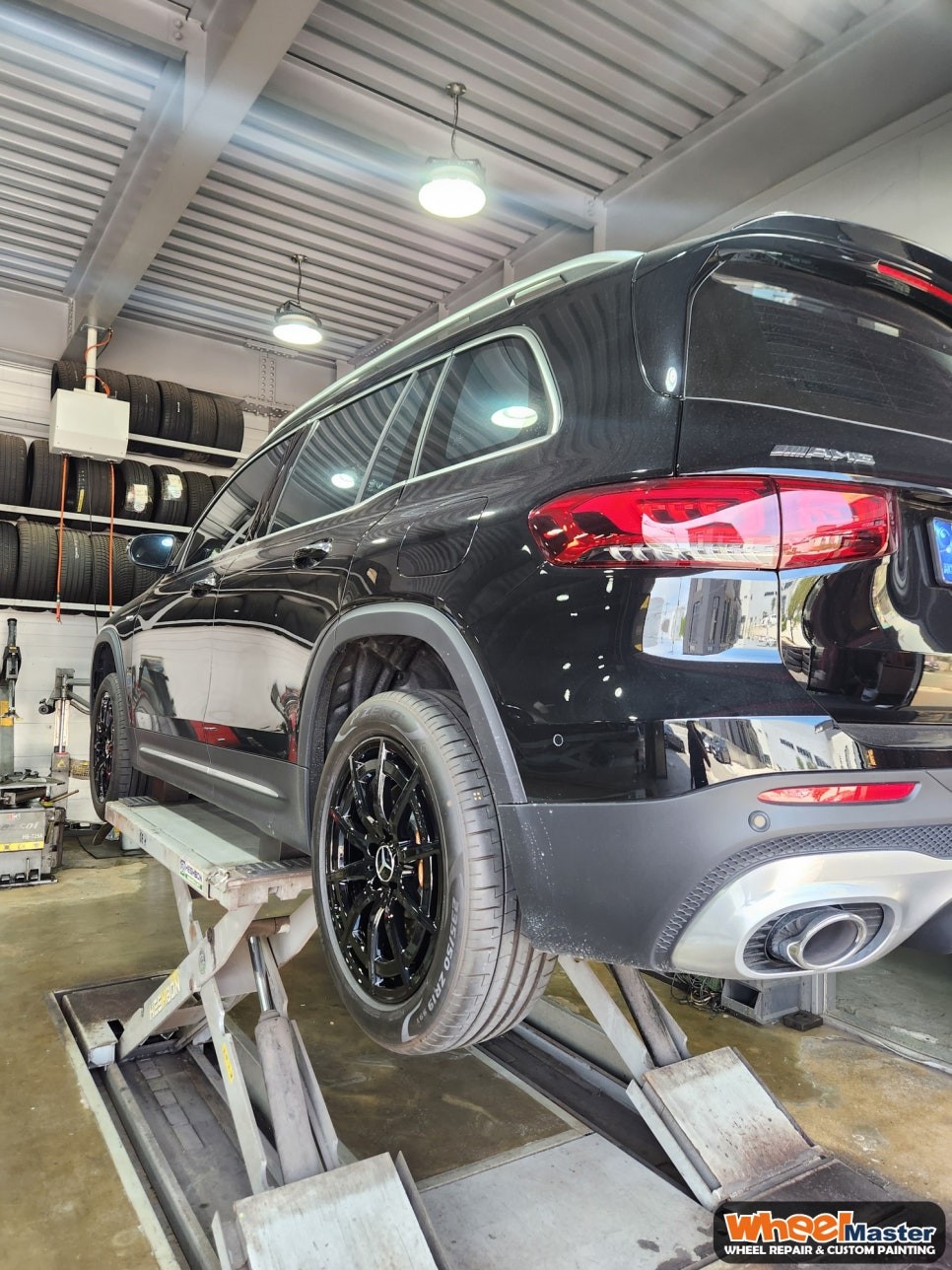 [부산휠도색][휠마스터] 벤츠 GLB 35 AMG 휠, 캘리퍼 도색