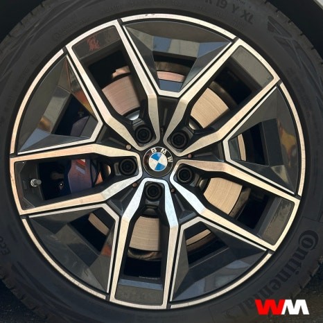 [부산휠복원][부산휠수리] BMW 520i 다이아몬드컷팅 휠복원
