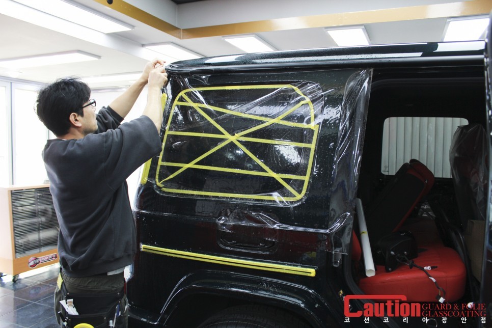 벤츠 G63 AMG 전체 PPF 시공