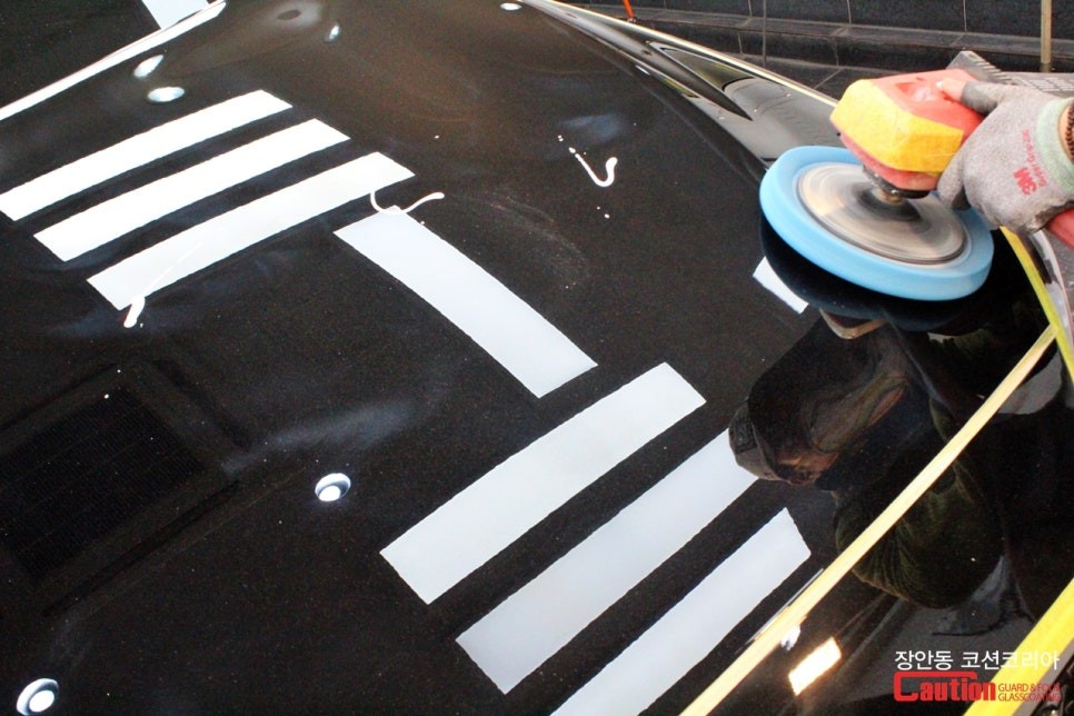 제네시스 G80 스포츠 광택 & 유리막코팅 시공 - 장안동 코션 / 동대문,광진구,중랑구