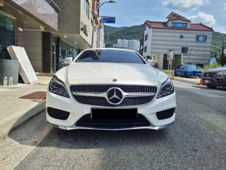 (부산 양산 출장) 벤츠 cls400 네비게이션 12.3인치 모니터 M2C 200A