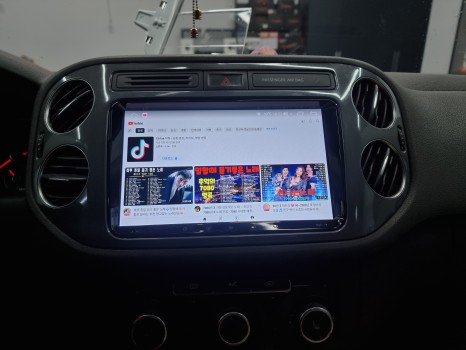 부산 안드로이드올인원 ahd후방카메라 폭스바겐 티구안 순정오디오고장나면 스마트한 네비 장착하는 방법 선택해보세요 / 부산 연제구